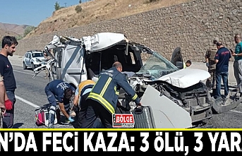 Van’da feci kaza: 3 ölü, 3 yaralı