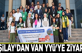 Yeşilay'dan Van YYÜ'ye ziyaret