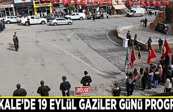 Başkale’de 19 Eylül Gaziler Günü programı