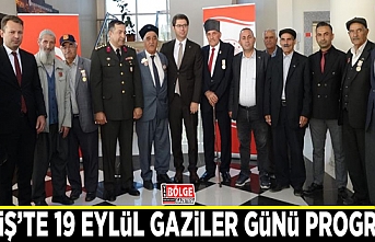 Erciş’te 19 Eylül gaziler günü programı