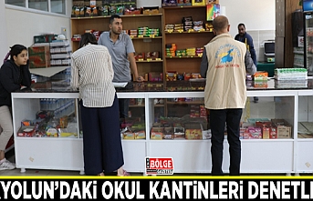 İpekyolun’daki okul kantinleri denetlendi