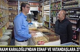 Kaymakam Karaloğlu’ndan esnaf ve vatandaşlara ziyaret