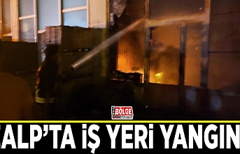 Özalp’ta iş yeri yangını…