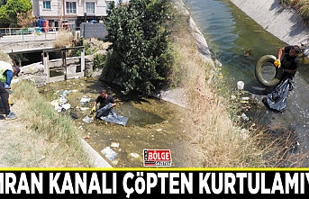 Şamran Kanalı çöpten kurtulamıyor