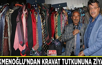 Türkmenoğlu’ndan kravat tutkununa ziyaret