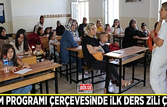 Uyum programı çerçevesinde ilk ders zili çaldı