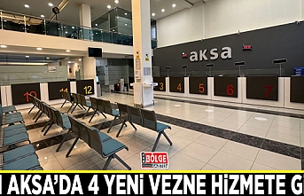 Van AKSA’da 4 yeni vezne hizmete girdi