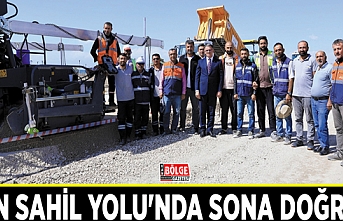 Van Sahil Yolu'nda sona doğru…