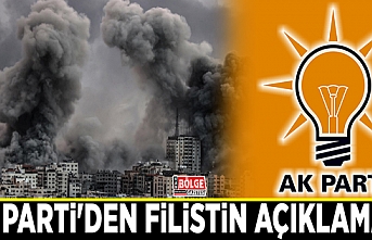 AK Parti'den Filistin açıklaması