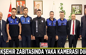 Büyükşehir zabıtasında yaka kamerası dönemi