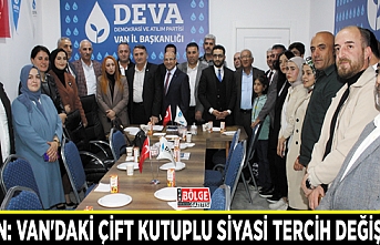 İrven: Van'daki çift kutuplu siyasi tercih değişmeli