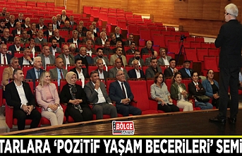 Muhtarlara ‘pozitif yaşam becerileri’ semineri