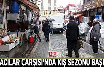 Sobacılar Çarşısı'nda kış sezonu başladı