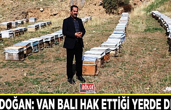 Tandoğan: Van balı hak ettiği yerde değil