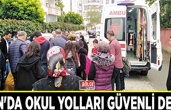 Van'da okul yolları güvenli değil