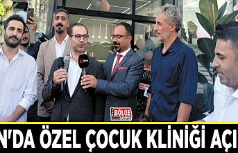 Van'da özel çocuk kliniği açıldı