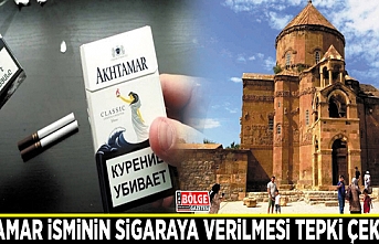 Akdamar isminin sigaraya verilmesi tepki çekiyor