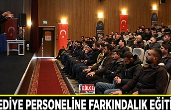 Belediye personeline farkındalık eğitimi…