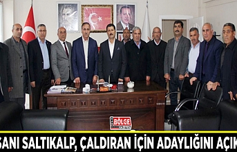 İş İnsanı Saltıkalp, Çaldıran için adaylığını açıkladı