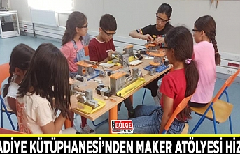 Muradiye Kütüphanesi'nden maker atölyesi hizmeti