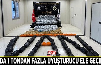 Van’da 1 tondan fazla uyuşturucu ele geçirildi