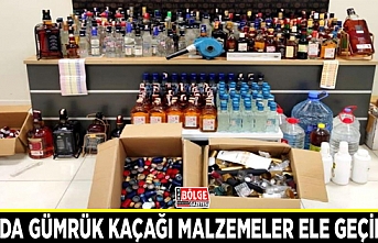 Van’da gümrük kaçağı malzemeler ele geçirildi