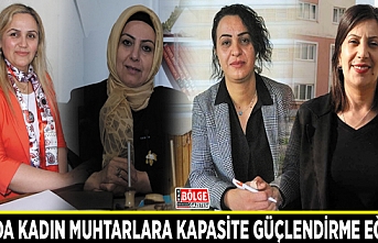 Van’da kadın muhtarlara kapasite güçlendirme eğitimi