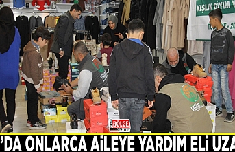 Van’da onlarca aileye yardım eli uzandı