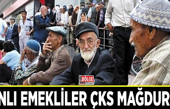 Vanlı emekliler ÇKS mağduru…