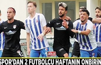 Vanspor'dan 2 futbolcu haftanın onbirinde...