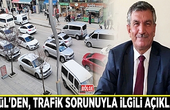 Akgül'den, trafik sorunuyla ilgili açıklama