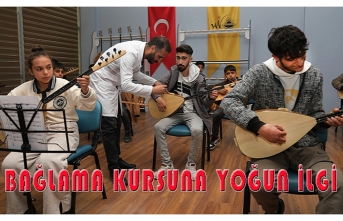 Bağlama kursu yoğun ilgi görüyor