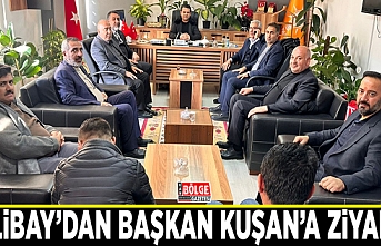 Balibay’dan Başkan Kuşan’a ziyaret