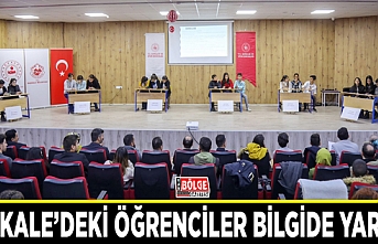 Başkale’deki öğrenciler bilgide yarıştı