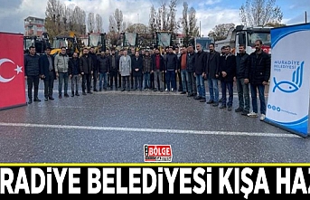 Muradiye Belediyesi kışa hazır