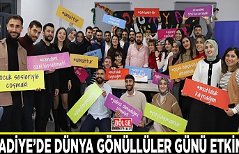 Muradiye’de Dünya Gönüllüler Günü etkinliği