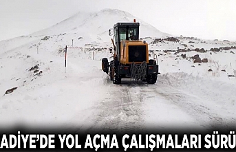 Muradiye’de yol açma çalışmaları sürüyor