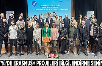 Van YYÜ’de Erasmus+ projeleri bilgilendirme semineri…