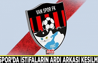 Vanspor’da istifaların ardı arkası kesilmiyor