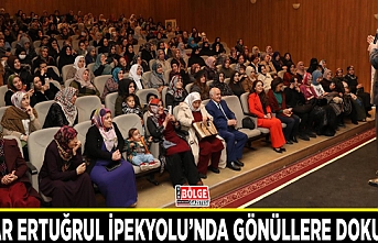 Yazar Ertuğrul İpekyolu’nda gönüllere dokundu