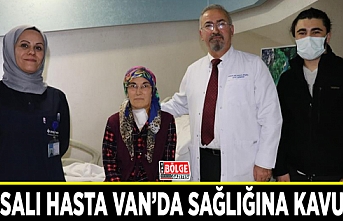 Bursalı hasta Van’da sağlığına kavuştu