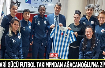 Hakkari Gücü Futbol Takımı’ndan Ağacanoğlu’na ziyaret