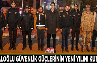 Karaloğlu güvenlik güçlerinin yeni yılını kutladı