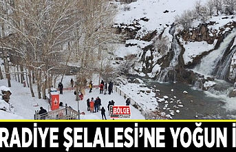 Muradiye Şelalesi’ne yoğun ilgi