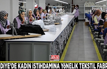 Muradiye’de kadın istihdamına yönelik tekstil fabrikası