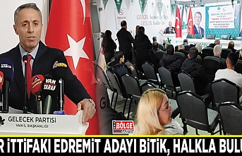 Şehir İttifakı Edremit Adayı Bitik, halkla buluştu