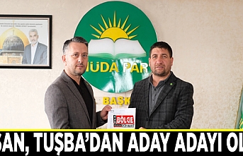 Tasan, Tuşba’dan aday adayı oldu