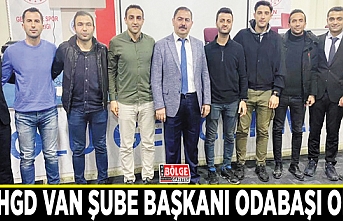 TFFHGD Van Şube Başkanı Odabaşı oldu