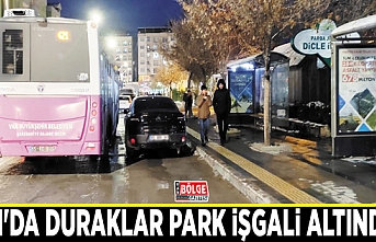 Van'da duraklar park işgali altında…