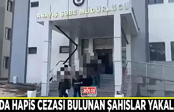 Van'da hapis cezası bulunan şahıslar yakalandı